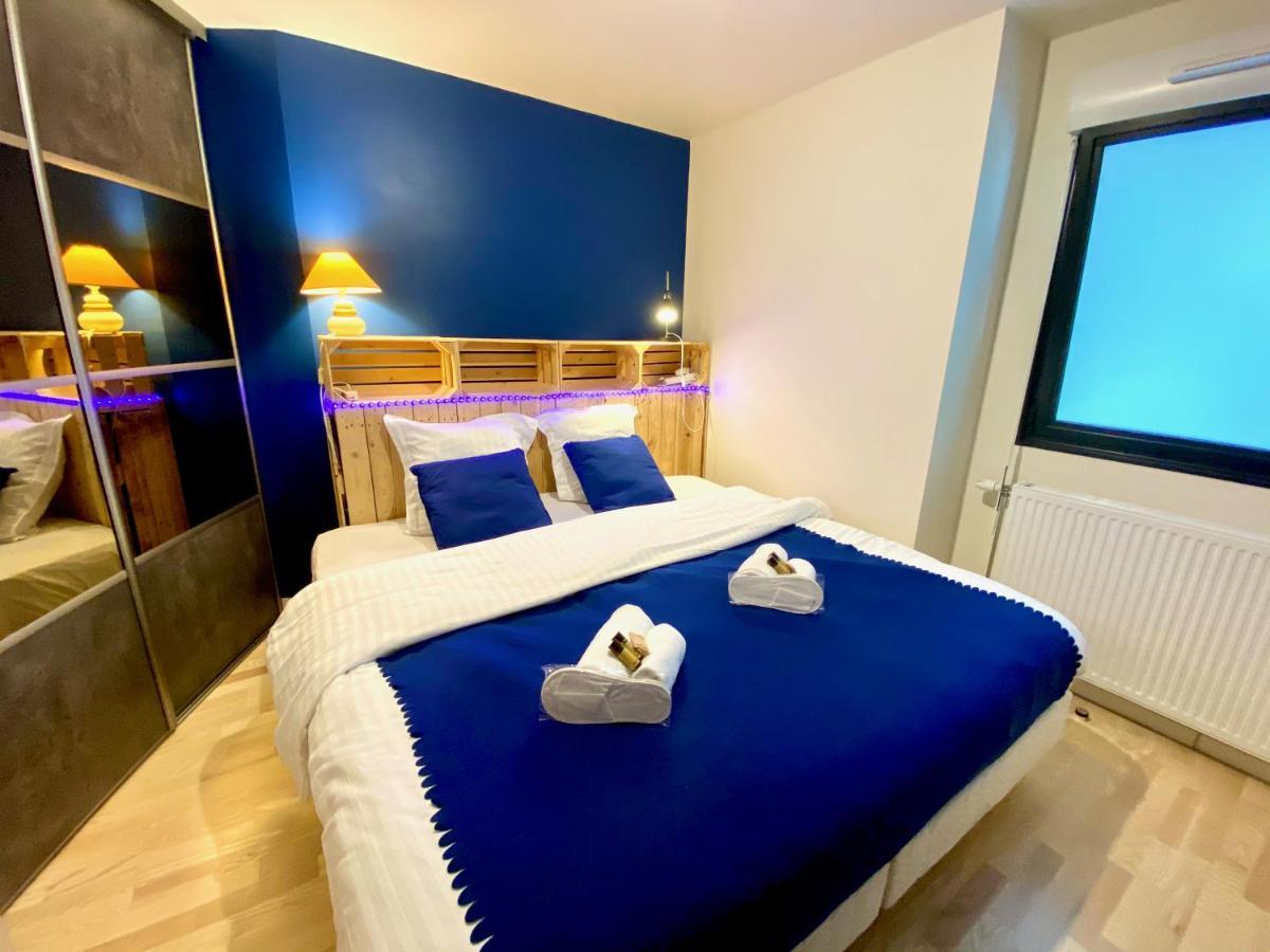 Le Neptune, Appartement Avec Parking Et Jardin Proche Universite Кан Екстер'єр фото